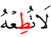 لا تطعه